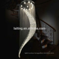 Crystal Drop Perdant Lights & Chandelier Spiral Chandelier